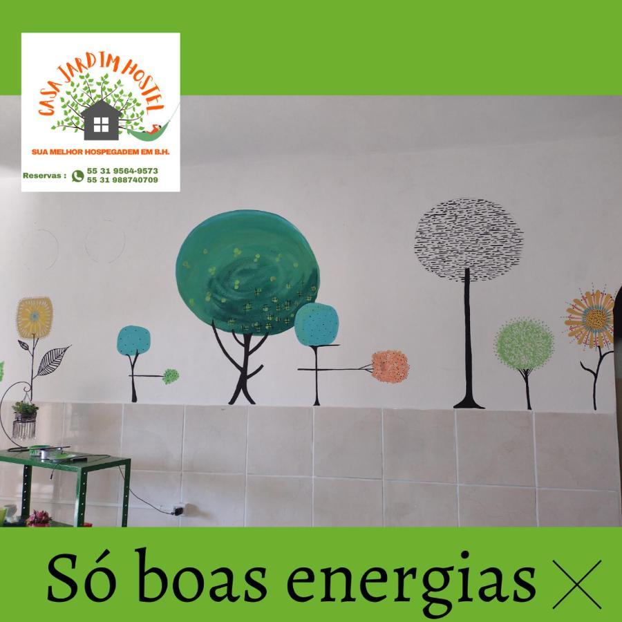 Casa Jardim Hostel Bh - Santa Efigenia - Paraiso Belo Horizonte Exterior foto